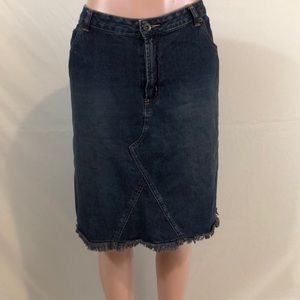 Route 66 jean skirt
